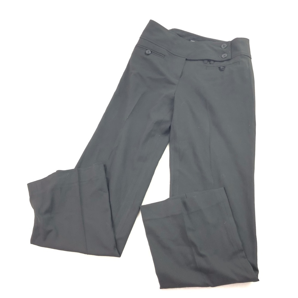 Donna Degnan Black Slacks Trousers Dress Pants 4 S